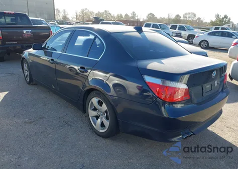 2007 BMW 530I from USA, damaged, VIN WBANE73597CM46922